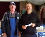 Henk Hakkers en Johan Besseling winnen de verrassingskoppel.