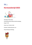 Kerstwedstrijd