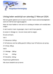 uitslag ledenwedstrijd.
